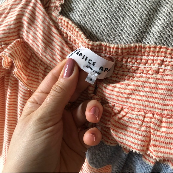 APIECE APART Lypie Ruffle Dress 4 - Picture 4 of 5